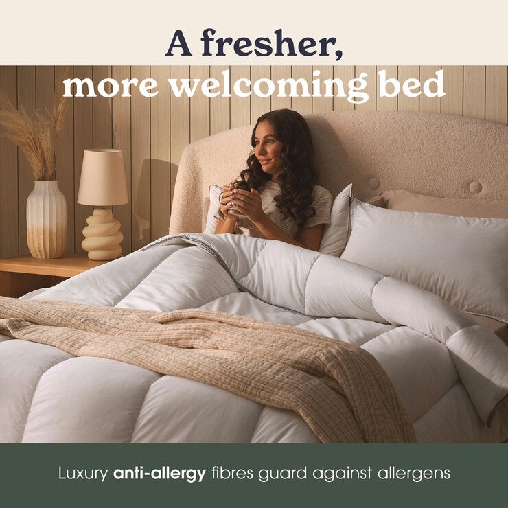 Sleepeezee Sumptuous Cotton 10.5 Tog Duvet In 4 Sizes Sleepeezee Sumptuous Cotton 10.5 Tog Duvet In 4 Sizes