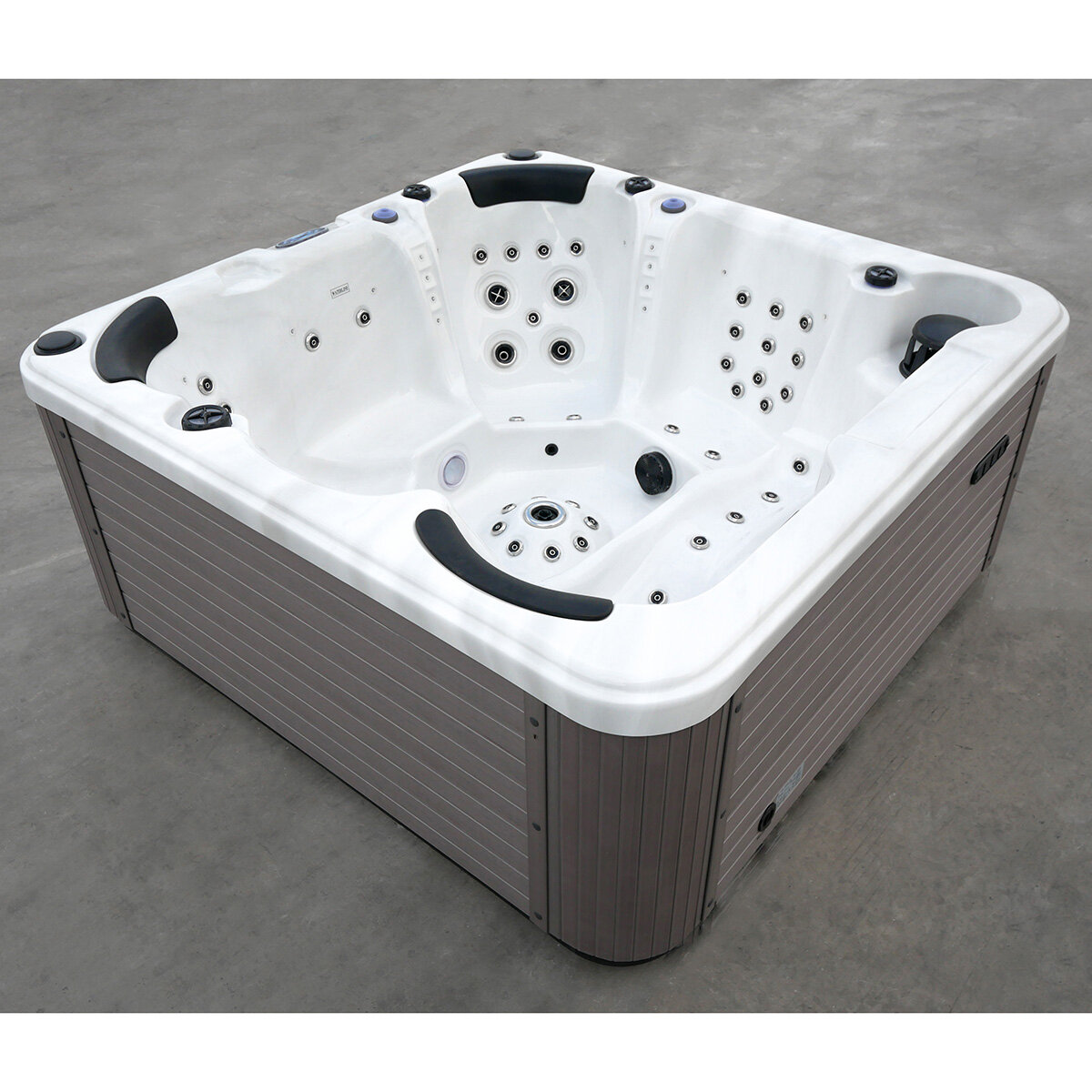 Miami Spas Palma V2 86-Jet 6 Person Hot Tub in 2 Colours - Delivered and Installed