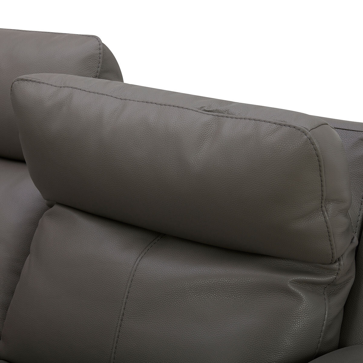 Gilman Creek Hadley Leather Reclining Sectional Sofa with Power Headrests