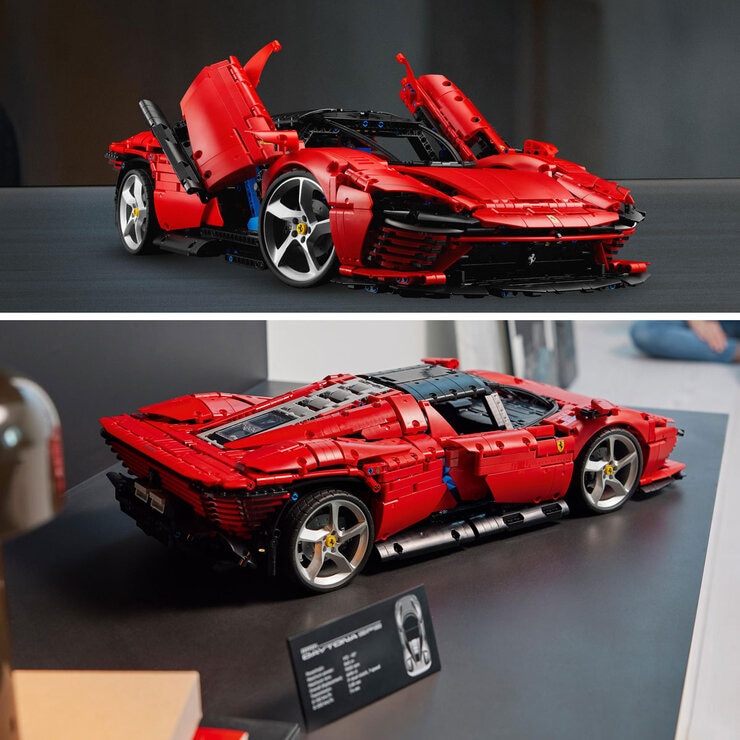 Buy LEGO Ferrari Daytona SP3 Car Features Image at Costco.co.uk