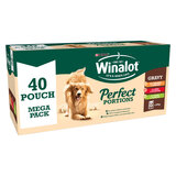 Winalot Perfect Portions Dog Food Mixed Variety Pack in Gravy, 40 x 100g