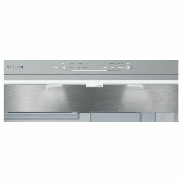 Bosch KFF96PIEP Multi Door Fridge Freezer, E Rated in Silver