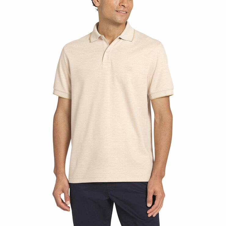Chaps Men's Birdseye Pique Polo Shirt