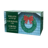 Buy 36" Glitter String Wreath with LED Lights Box Image at Costco.co.uk