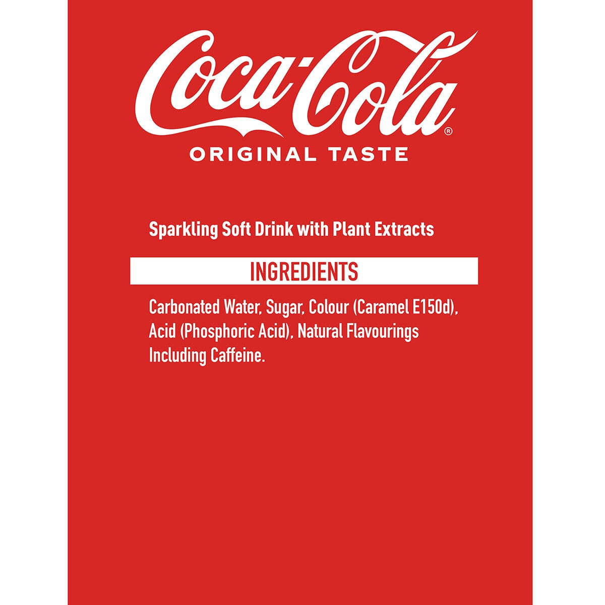Coca Cola PMP £1.50, 24 x 500ml