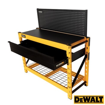 Dewalt 2-Shelf Industrial Storage Rack Work Station