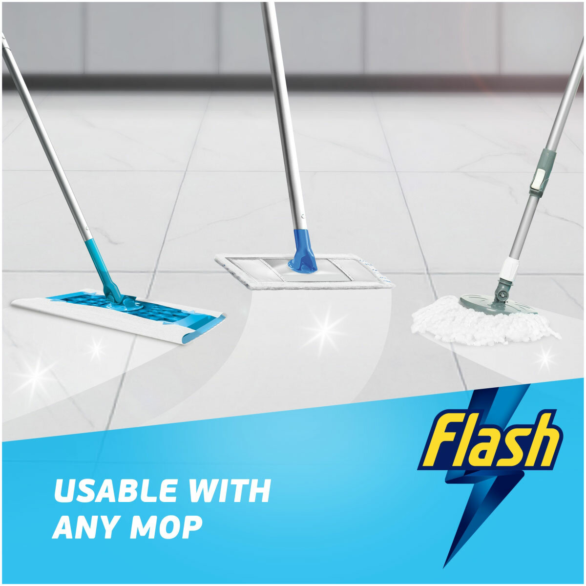 Usable with any Mop