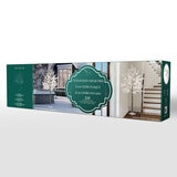 7ft Twinkle Flocked Cedar Tree 7ft Twinkle Flocked Cedar Tree