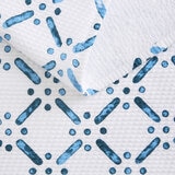 KitchenAid Printed Kitchen Towels Set 8 Pack in Blue