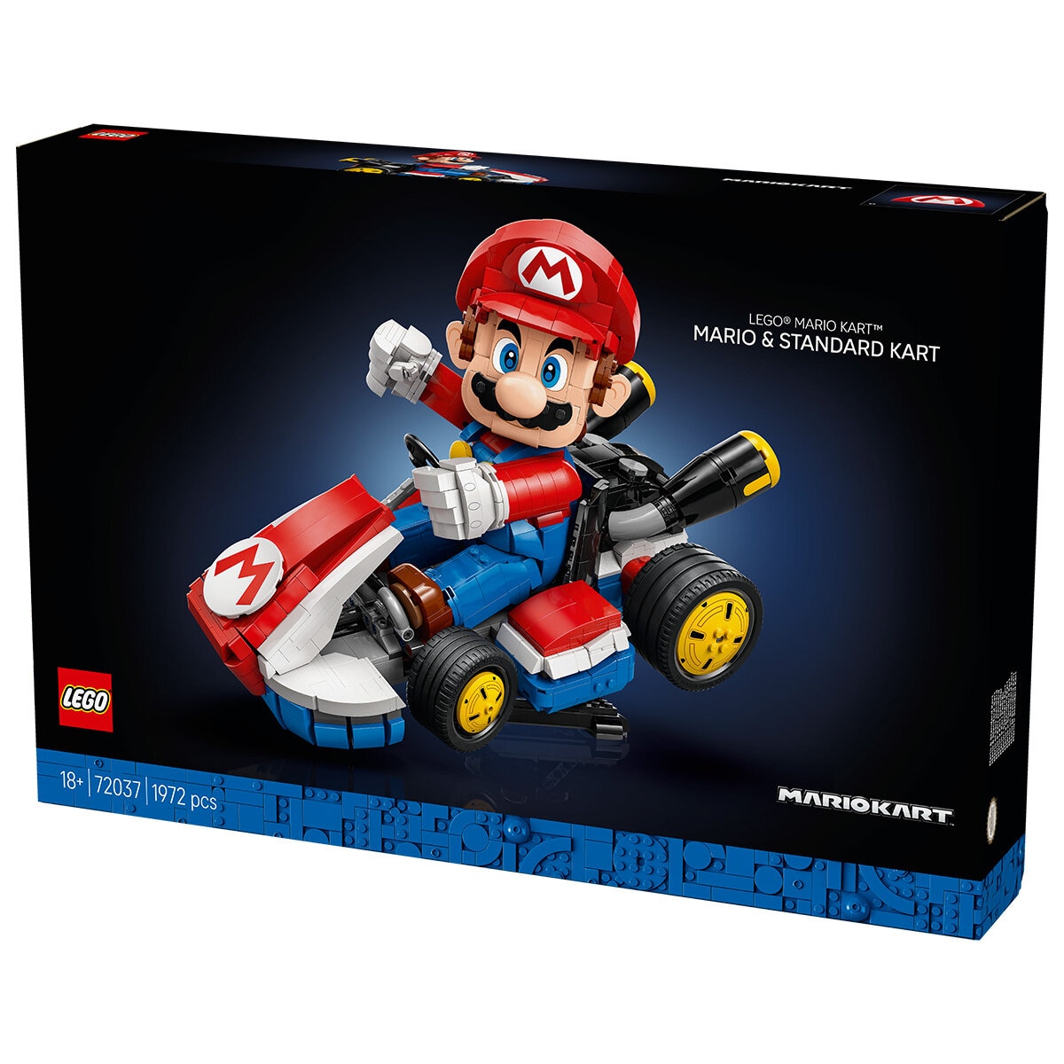 LEGO Mario Kart - Mario & Standard Kart - Model 72037 (18+ Years)