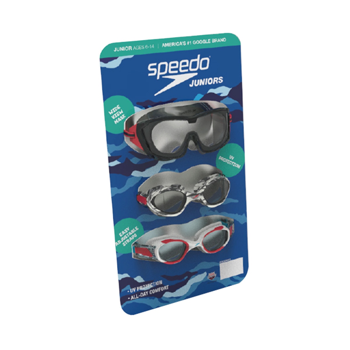 Speedo Junior Goggles 3 pack Costco UK