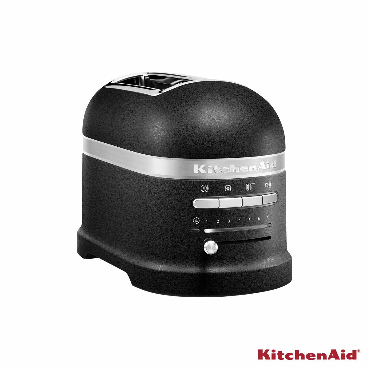 KitchenAid 5KMT2204BBK Artisan 2 Slot Toaster in Cast Iron Black