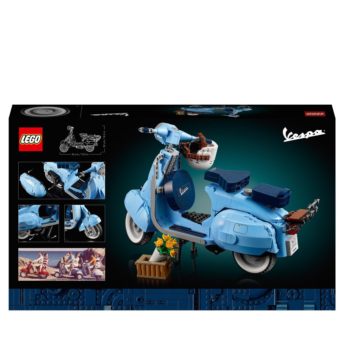 LEGO Creator Expert Vespa 125 Scooter - Model 10298 (18+ Years)
