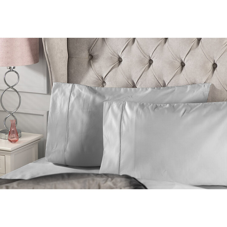 Belledorm Egyptian Cotton Sateen 1000 Thread Count Pillowcase Pair, in 3 Colours