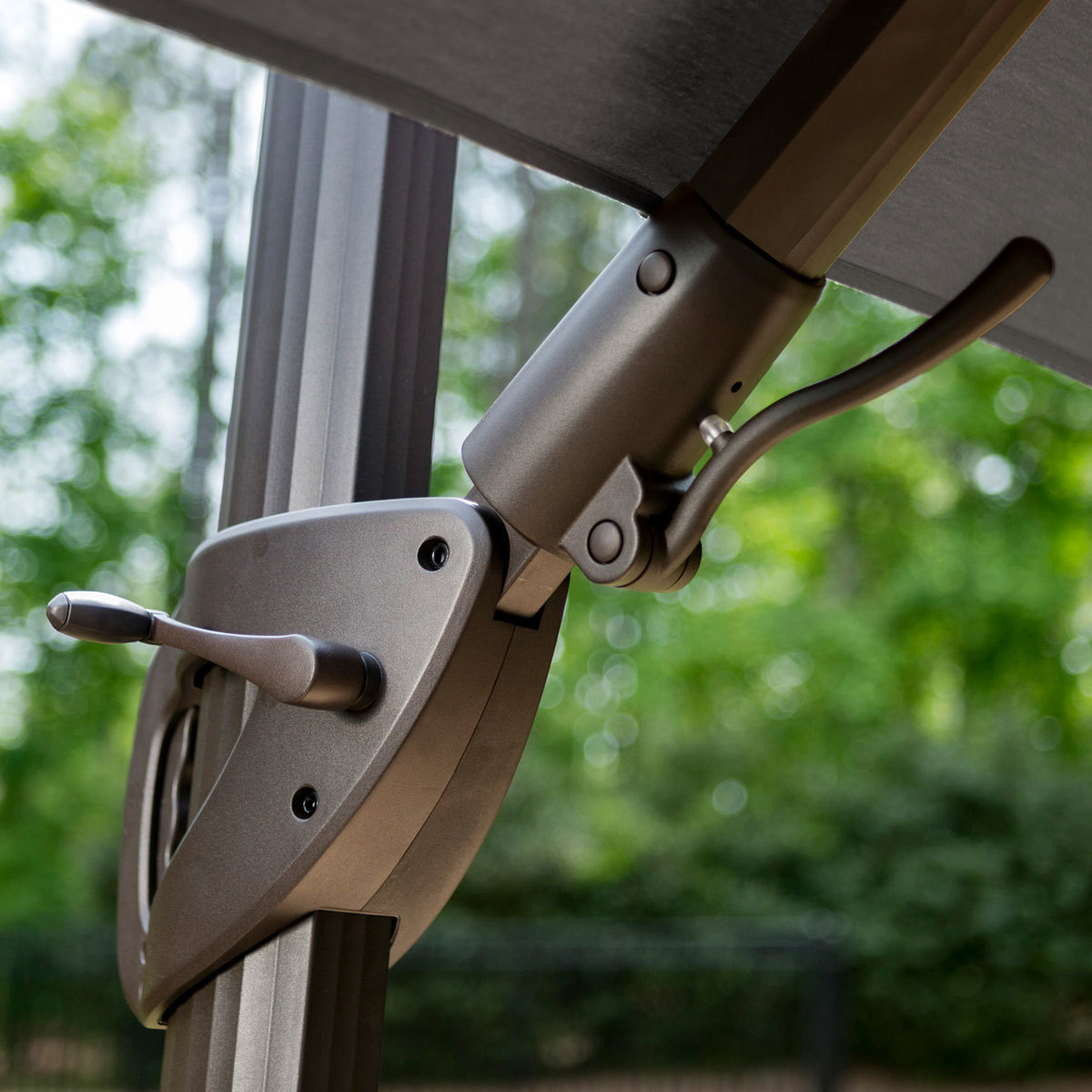 Seasons Sentry 10ft (3.05m) Square Offset Cantilever Umbrella Costco UK