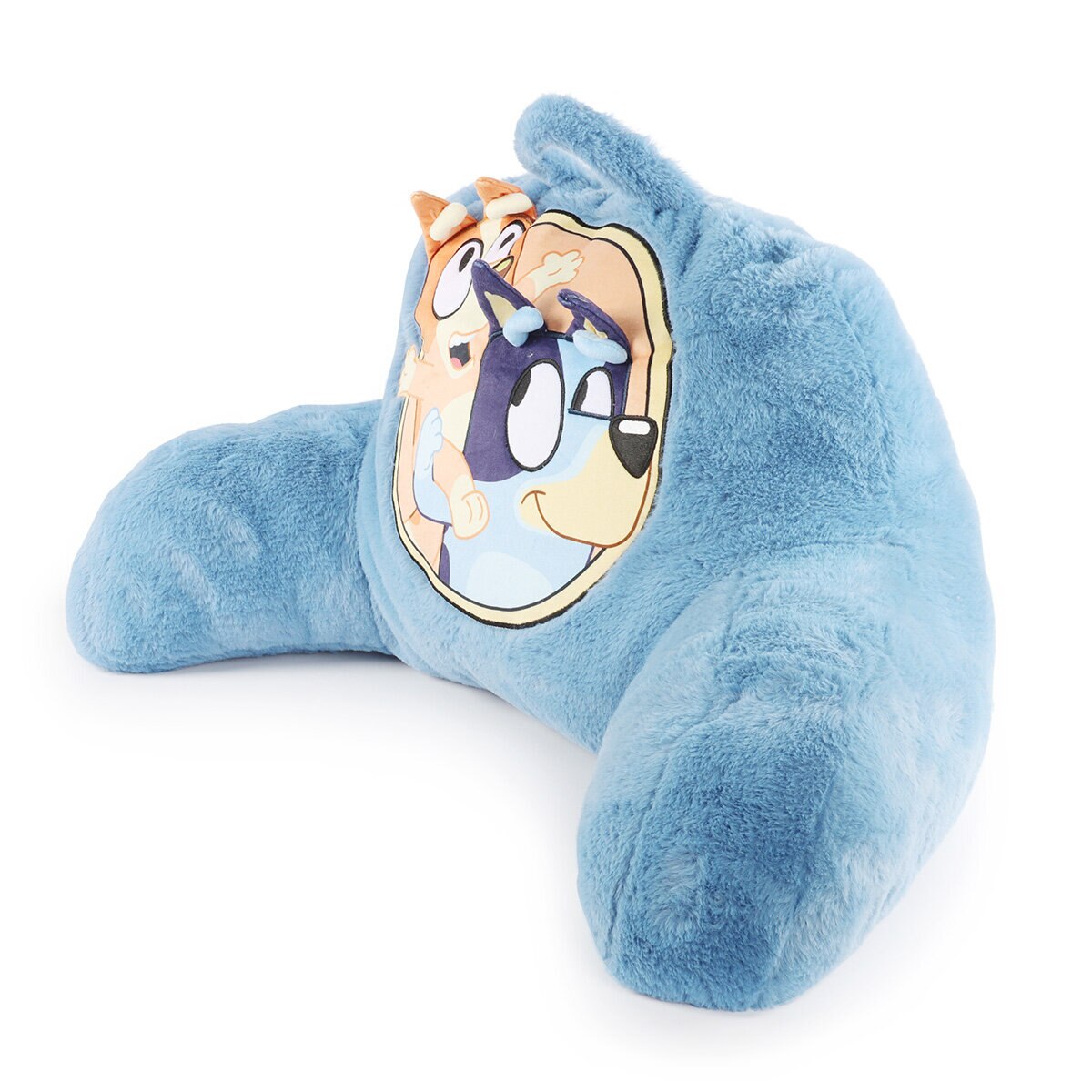 Disney Character Faux Fur Bed Rest, Bluey