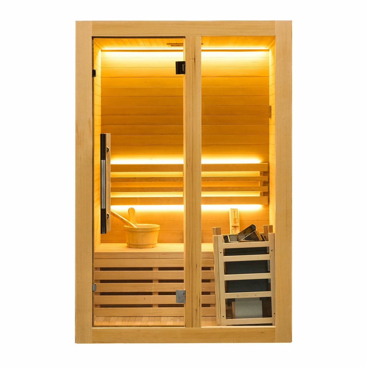 Vidalux Nordic Traditional Indoor Sauna in 4 Sizes