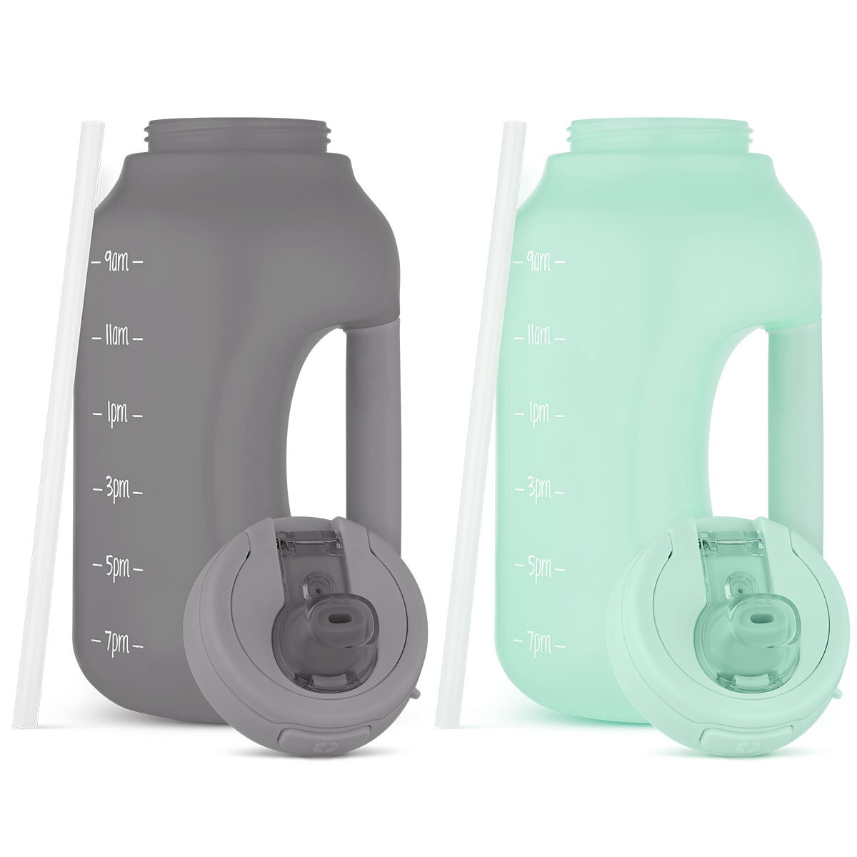 Ello 1.8L Water Bottle, 2 Pack in 2 Colours