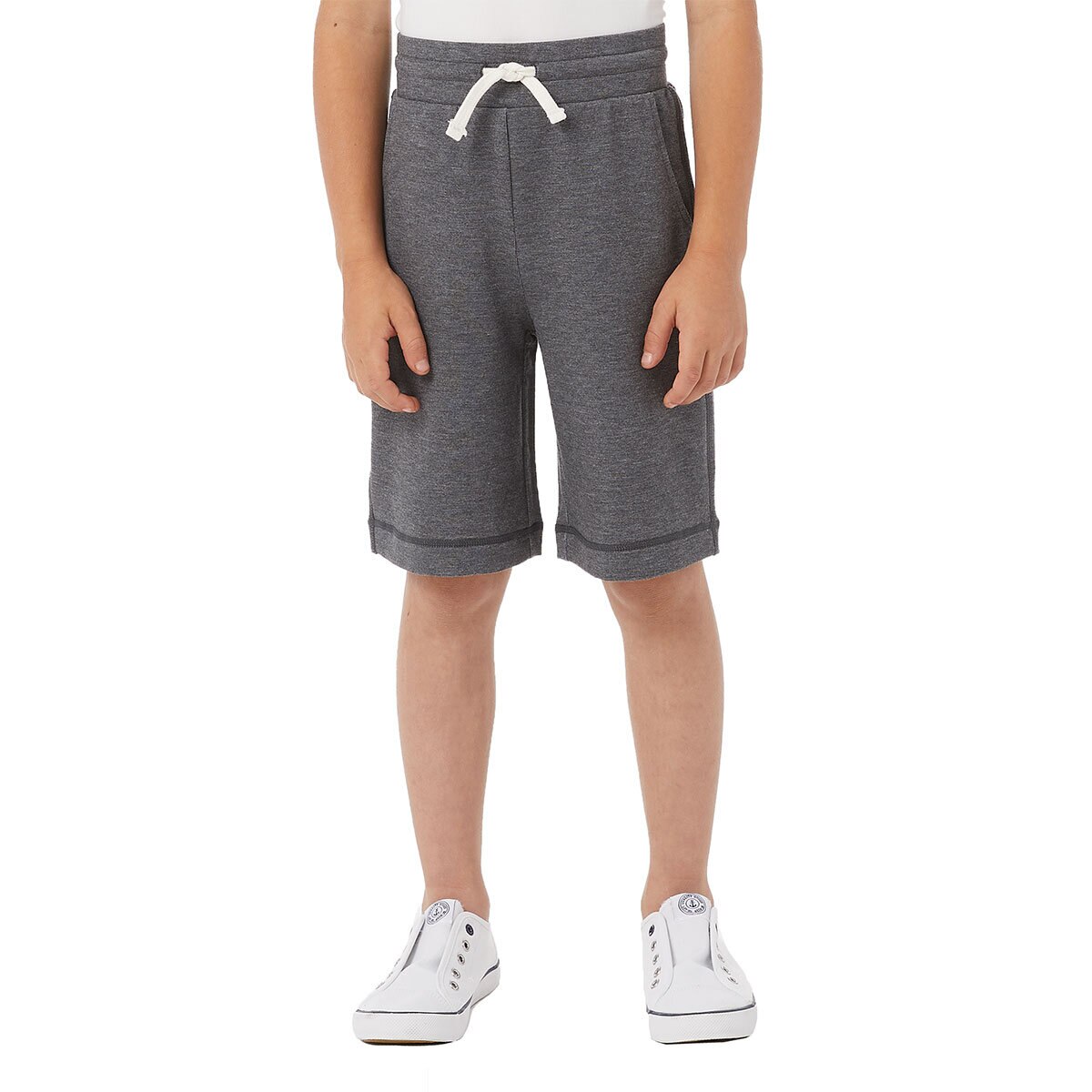 image of front of grey shorts