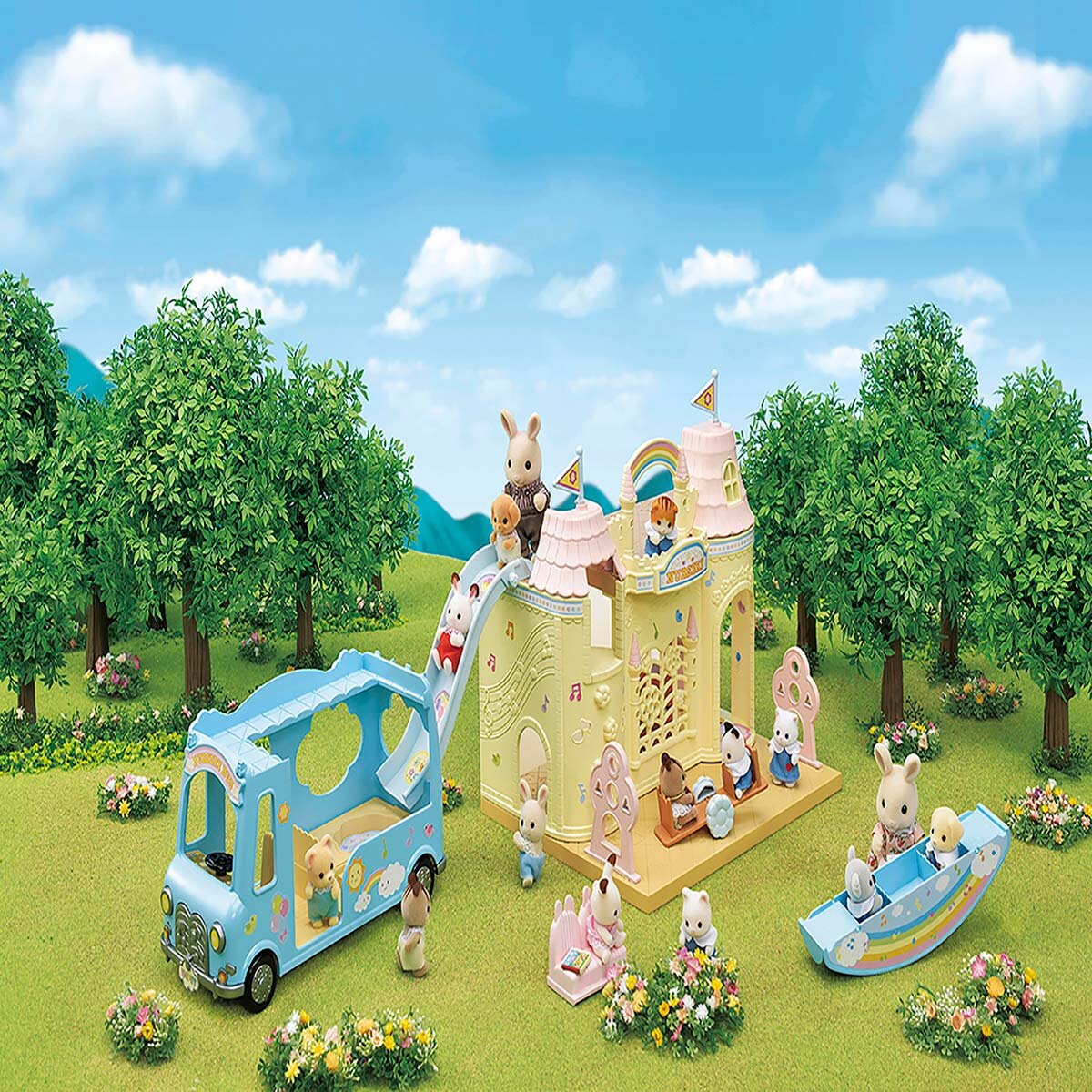 Buy Sylvanian Baby Castle Nursery Overview4 Image at Costco.co.uk
