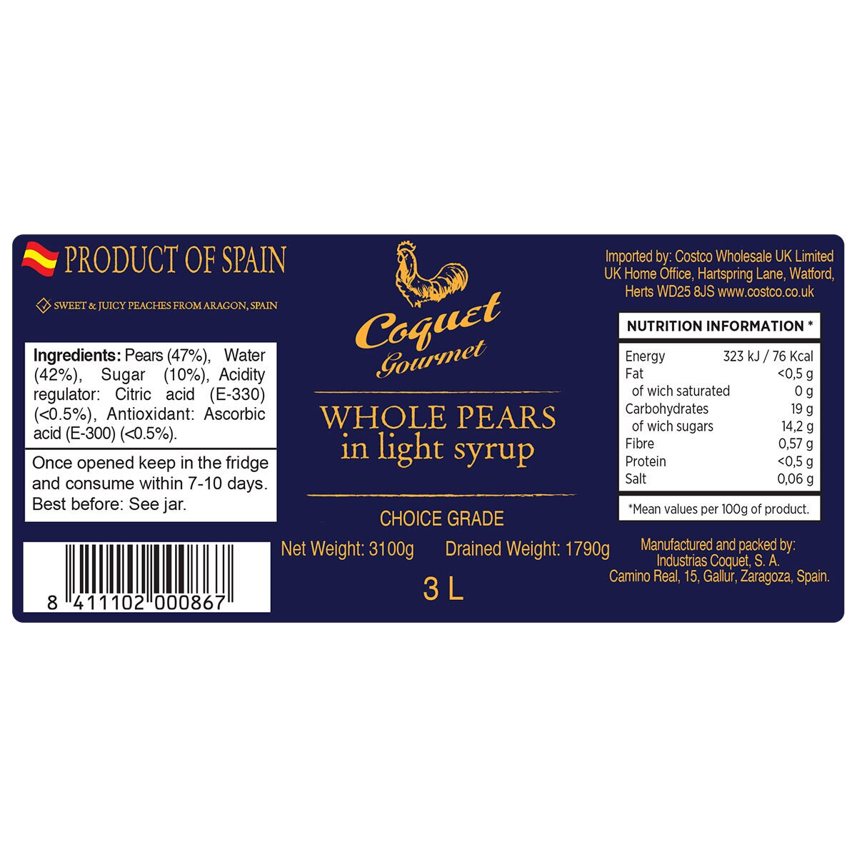 Nutritional Information