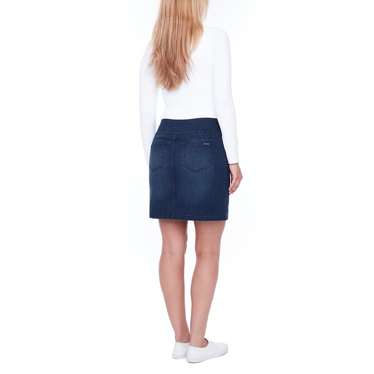 SC&CO Ladies Denim Skort in Blue