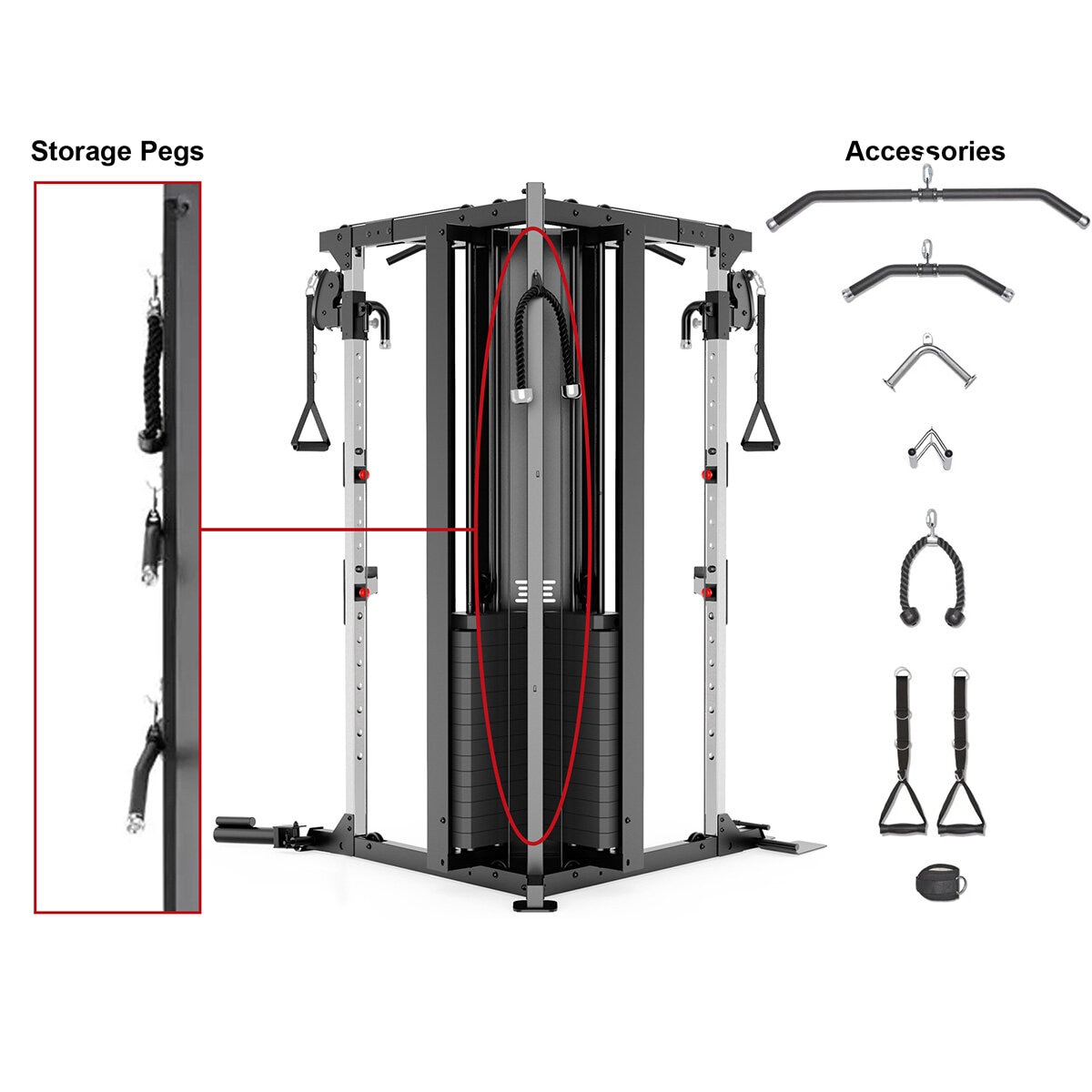 Marcy SM-6500 Functional Training System Marcy SM-6500 Functional Training System