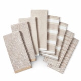 Town & Country Organic Kitchen Towels 8 Pack, in 4 Designs Town & Country Organic Kitchen Towels 8 Pack, in 4 Designs