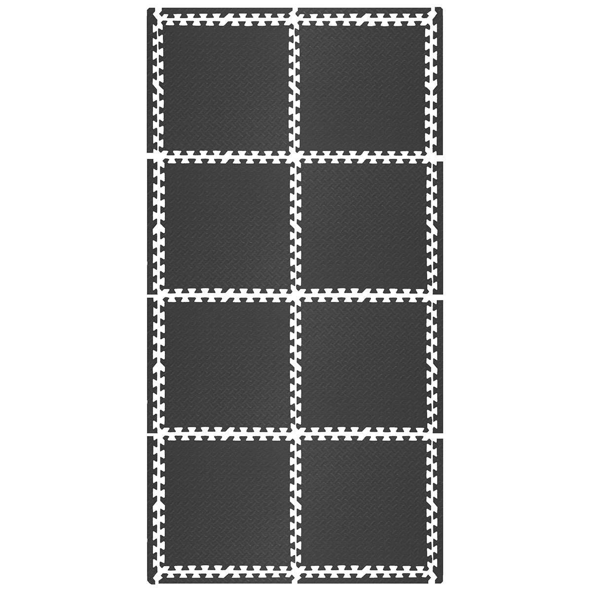 IMAGE of 8 squares showing how they interlock