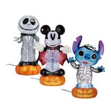 16 inches ( 40.6cm) Halloween Spinning Lantern with LED lights