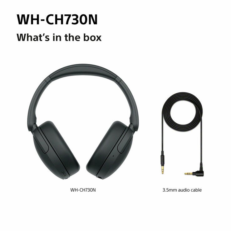 Buy Sony WHCH730N Wireless Over-Ear Headphones in Black at Costco.co.uk