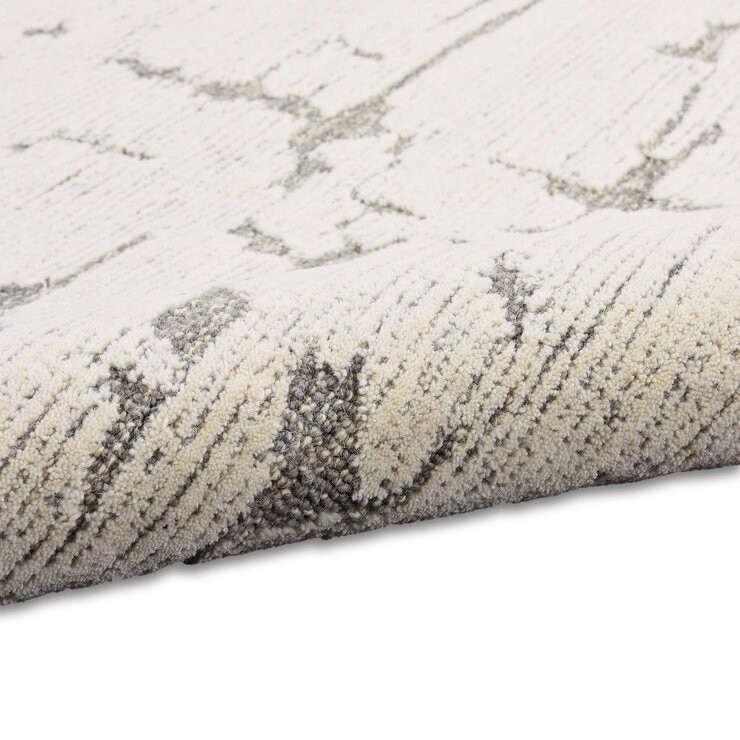 Calvin Klein Sculptural Grey Rug in 2 Sizes