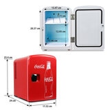 Coca-Cola Classic Coke Bottle Mini Fridge
