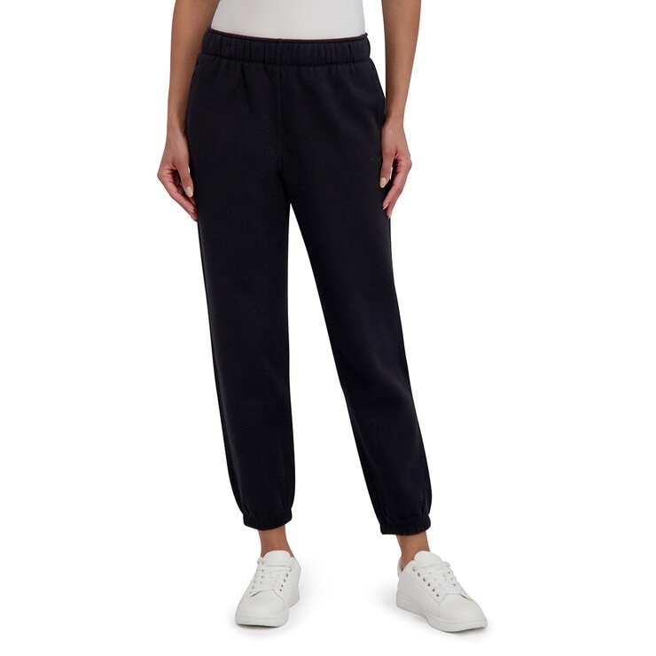 DKNY Sport Women's Fleece Jogger in Black DKNY Sport Women's Fleece Jogger in Black