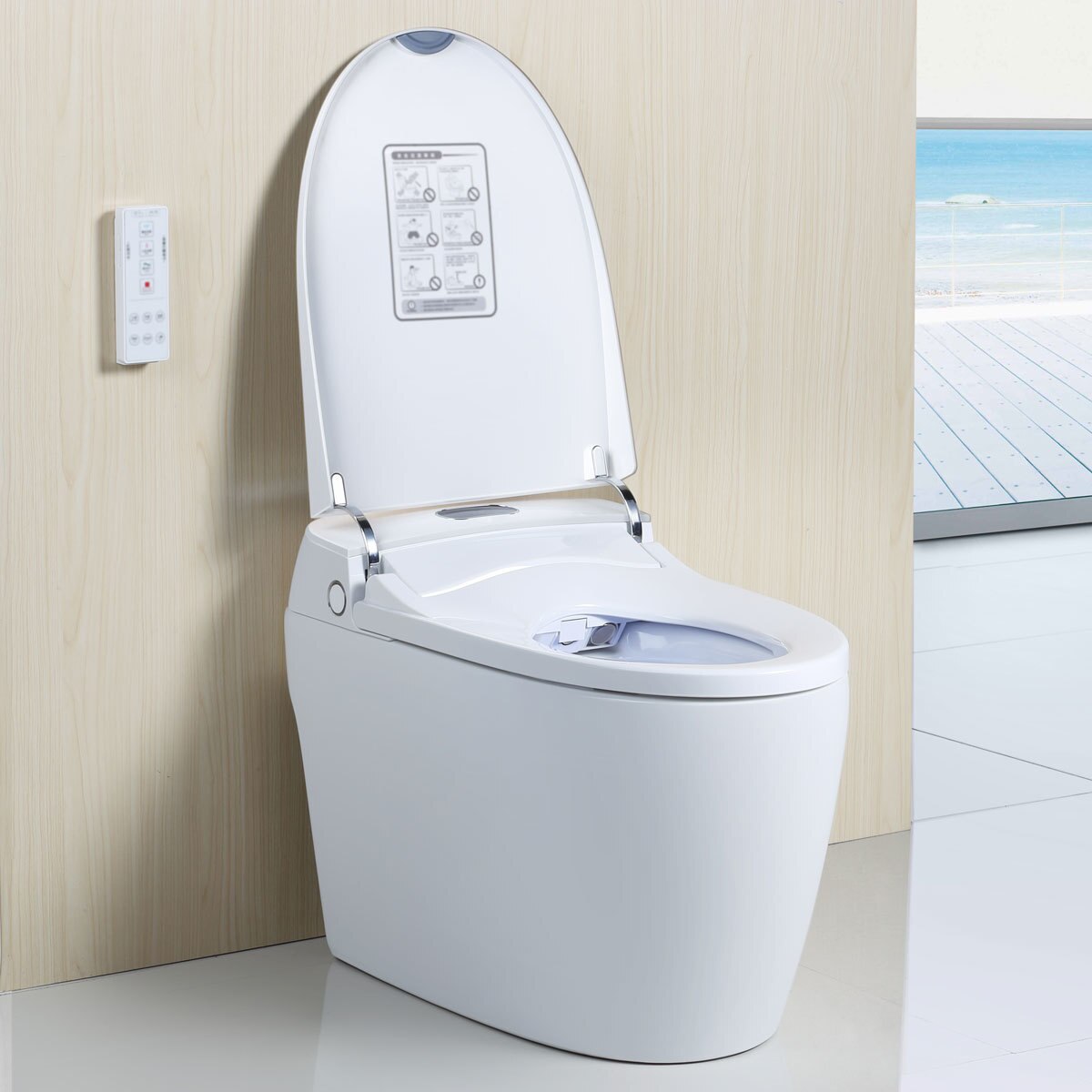 all in one smart toilet