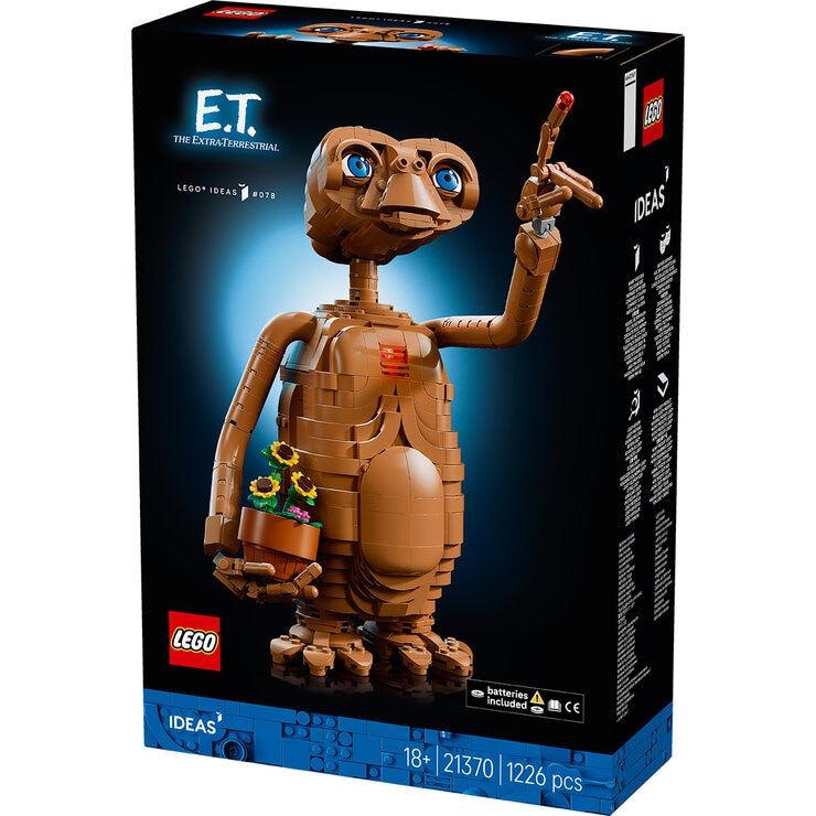 LEGO Ideas ET: The Extra-Terrestrial - Model 21370 (18+ Years) LEGO Ideas ET: The Extra-Terrestrial - Model 21370 (18+ Years)