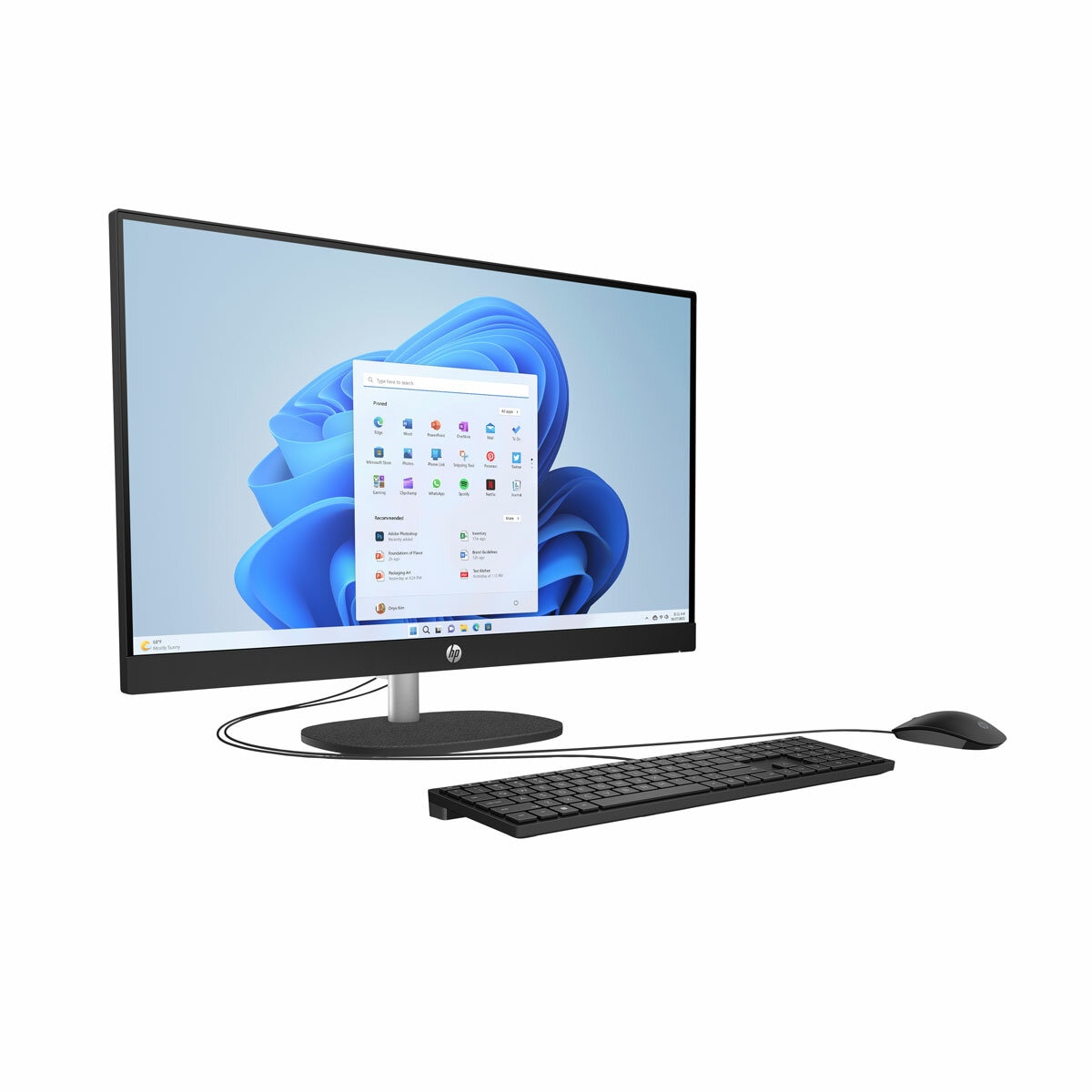 HP, Intel Core i5, 16GB RAM,512GB SSD, 27 Inch All in One Desktop PC, 27-cr0055na