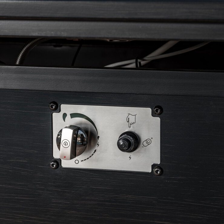 Sunvilla Anita 7 Piece Fire Dining Set + Cover Costco UK