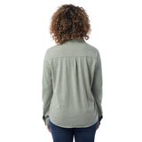 32 Degrees Stretch Cotton Shirt in Khaki