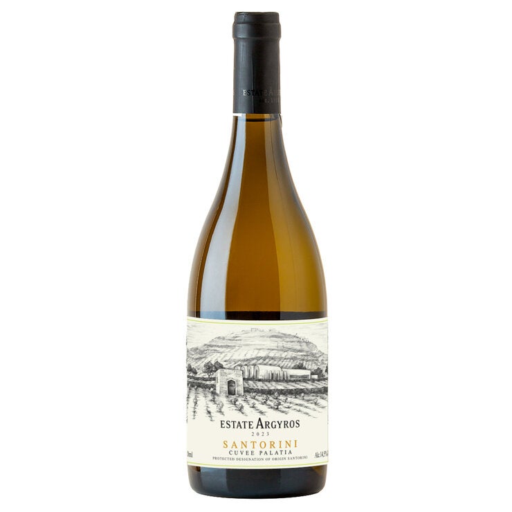 Front image of Argyros Santorini Cuvee Palatia 2023, 75cl Front image of Argyros Santorini Cuvee Palatia 2023, 75cl
