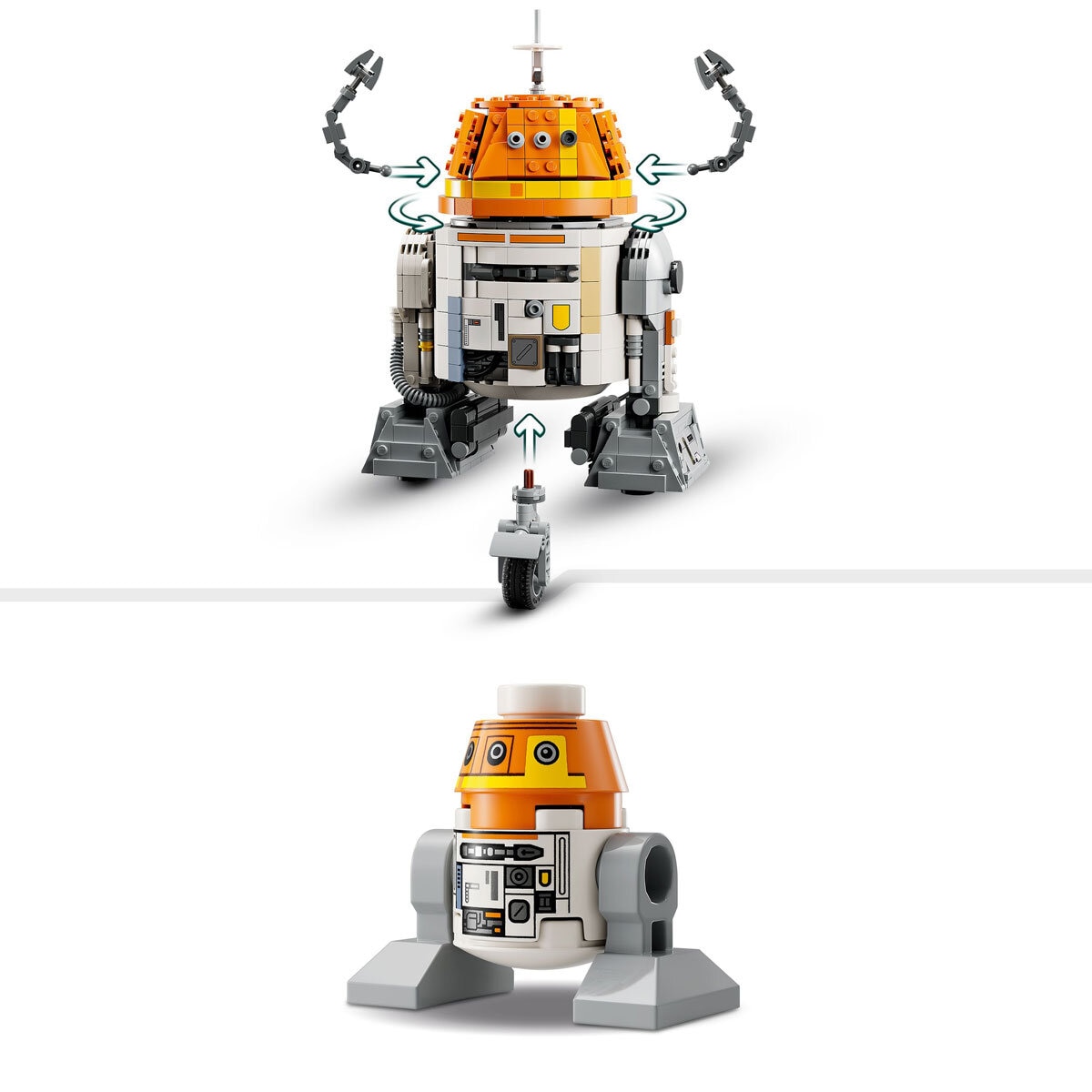 LEGO Star Wars Chopper C1-10P)™ Astromech Droid - Model 75416 (10+ Years)