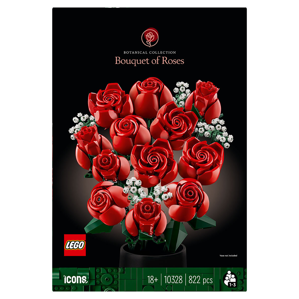 Buy LEGO Botanicals Bouquet of Roses Box Image at Costco.co.uk
