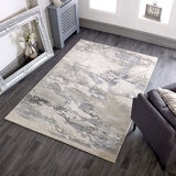 Asiatic Aurora Cloud rug in a living room