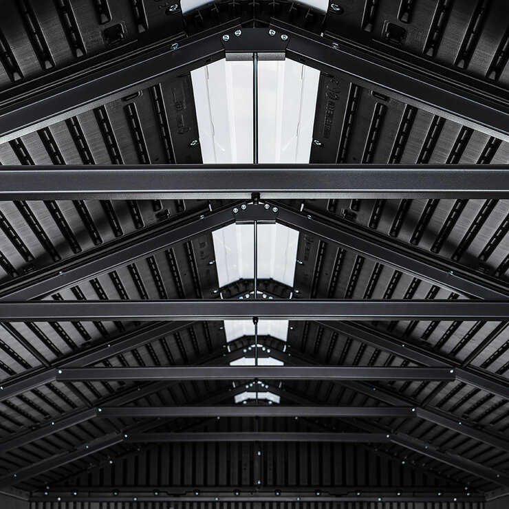 Lifetime 7ft 1" x 14ft (2.16 x 4.27m) Storage Shed - Model 60475