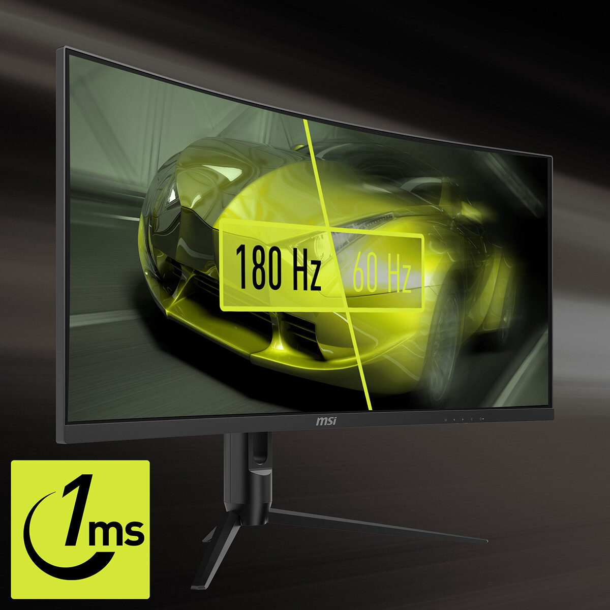MSI 274QF Mag 180Hz WQHD Gaming Monitor, 9S6-3DB64H-070