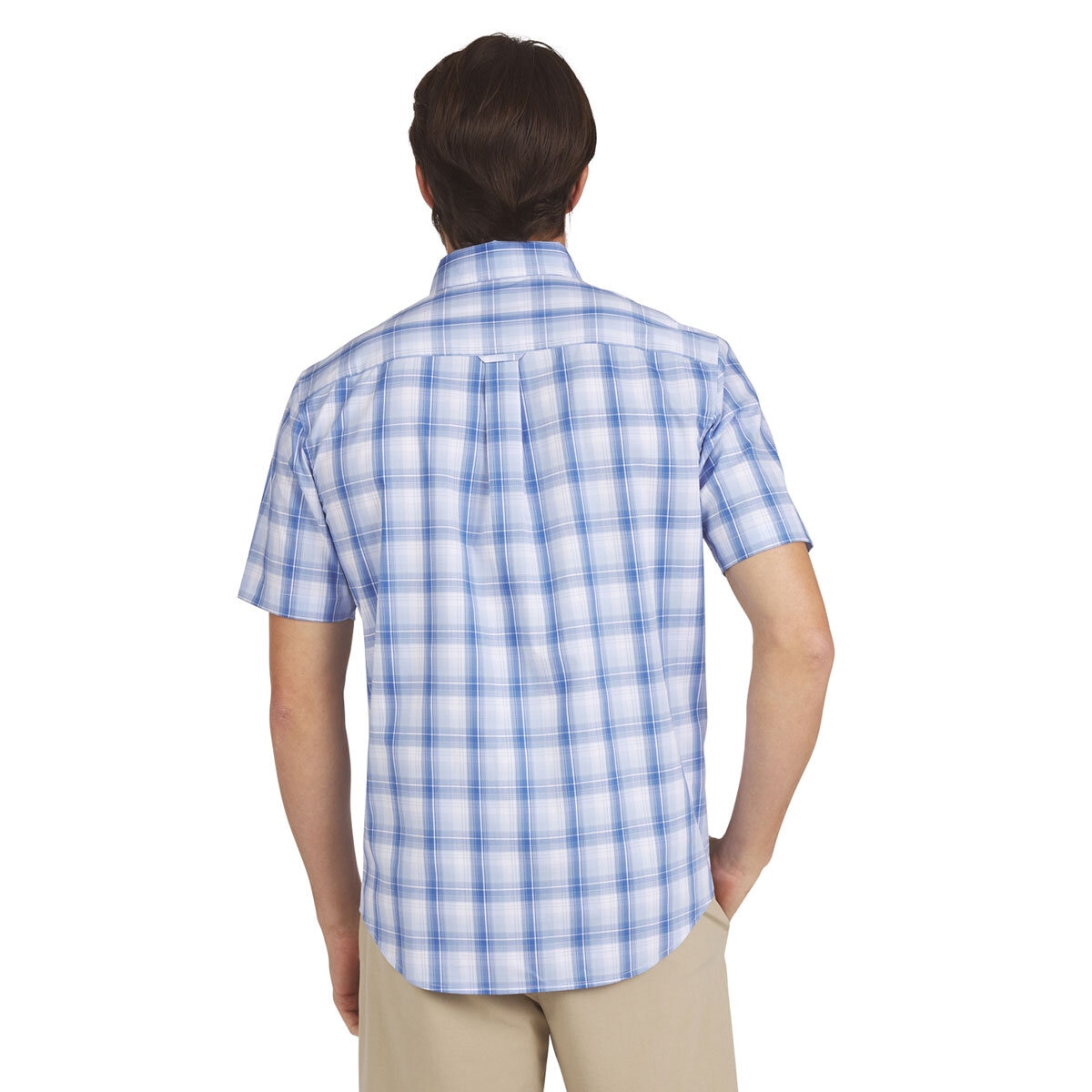 Chaps Men’s Easy Care Shirt in Cornflower
