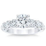 3.69ctw Round Brilliant Cut Diamond Ring, Platinum