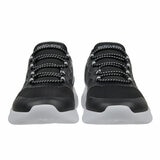 Skechers Kids Swift Fit Bounder Trainer in Black/Grey