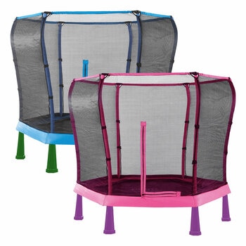 Plum Shapes 7ft Springsafe Trampoline in Two Colours Plum Shapes 7ft Springsafe Trampoline in Two Colours