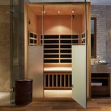 Miami Spas Calor 2 Person Infrared Indoor Sauna